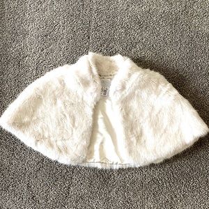 David’s Bridal Fur Capelet